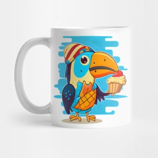 Toucan & Cupcake Mug